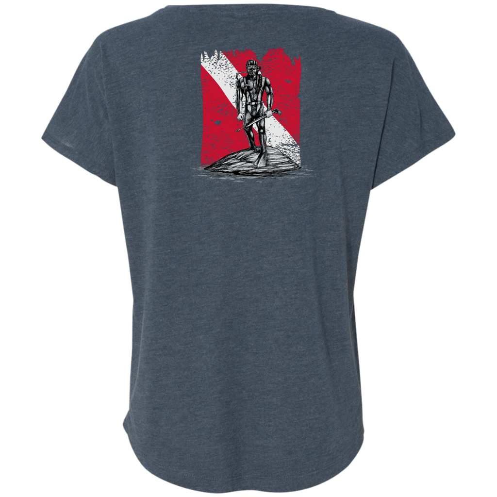 Next Level Ladies Triblend Dolman Sleeve