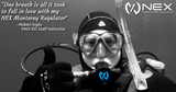 NEX Scuba Regulator System - 1st Stage, Primary 2nd Stage and Octo 2nd Stage