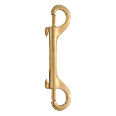 Trident Double End Snap Brass 4 inch