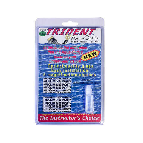 Trident Aqua Optics Mask Magnifier Kit