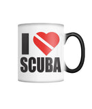 Color Changing Mug - I Love Scuba