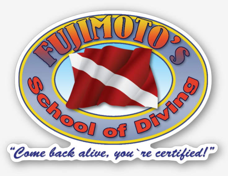 Fujimoto School of Diving Sticker