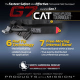 North American Rescue CAT Tourniquet, GEN 7 - Combat Application Tourniquet
