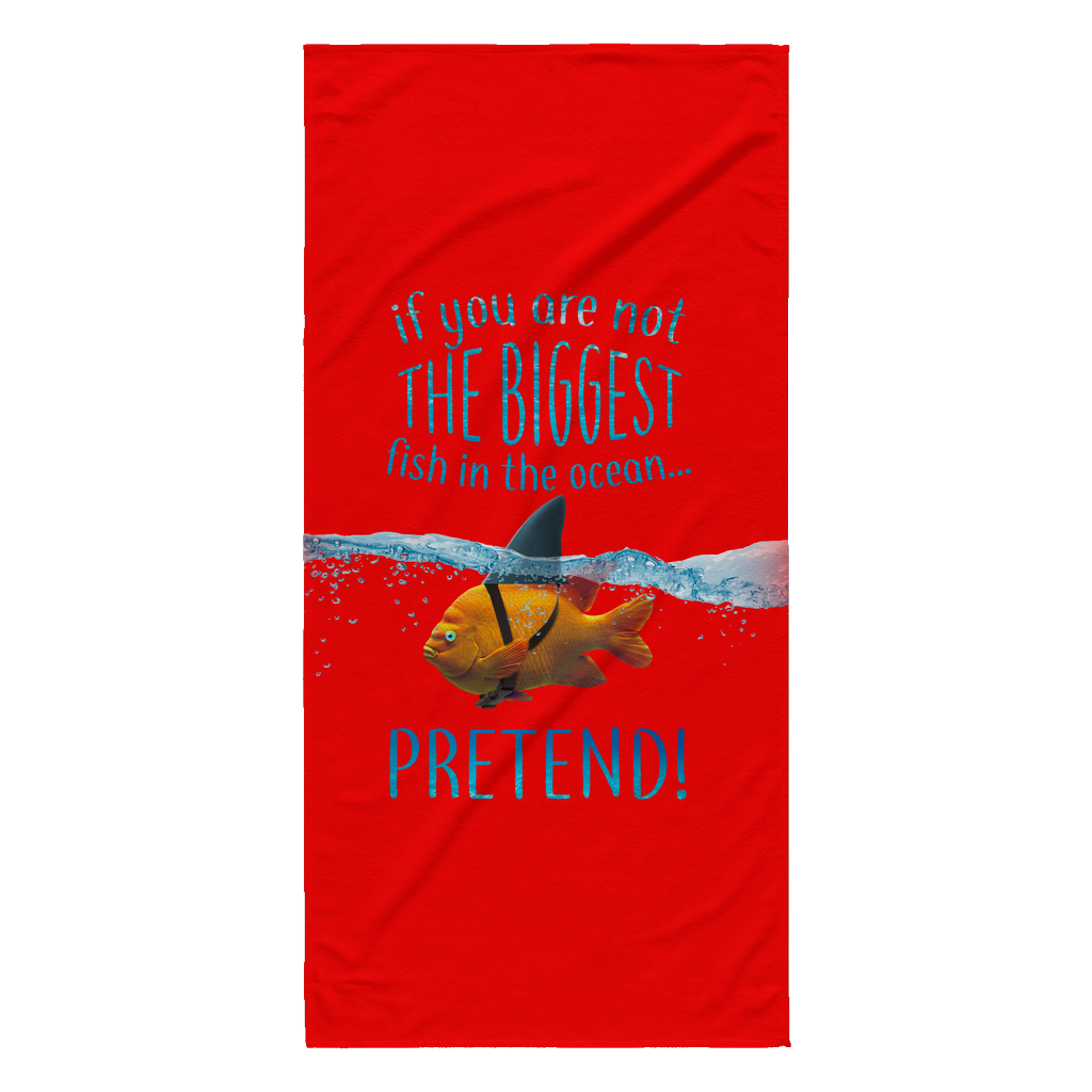 Scuba Steve's Tees - Beach Towel - Red