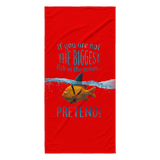 Scuba Steve's Tees - Beach Towel - Red