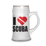 I Love Scuba - Beer Stein