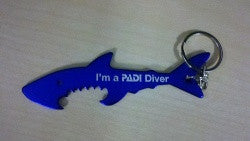 PADI Shark Key Chain