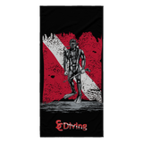 Beach Towel - SCDiving with Logo