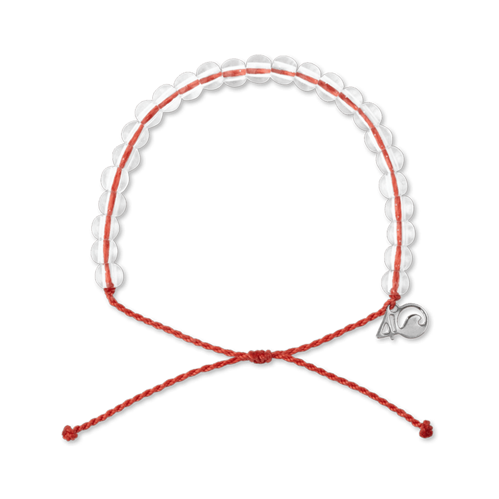 4ocean Coral Reef Beaded Bracelet - Coral