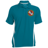 Mens Custom Colorblock 3-Button Polo