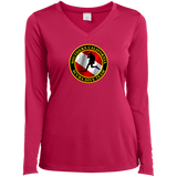 Ladies Long Sleeve Performance Vneck Tee