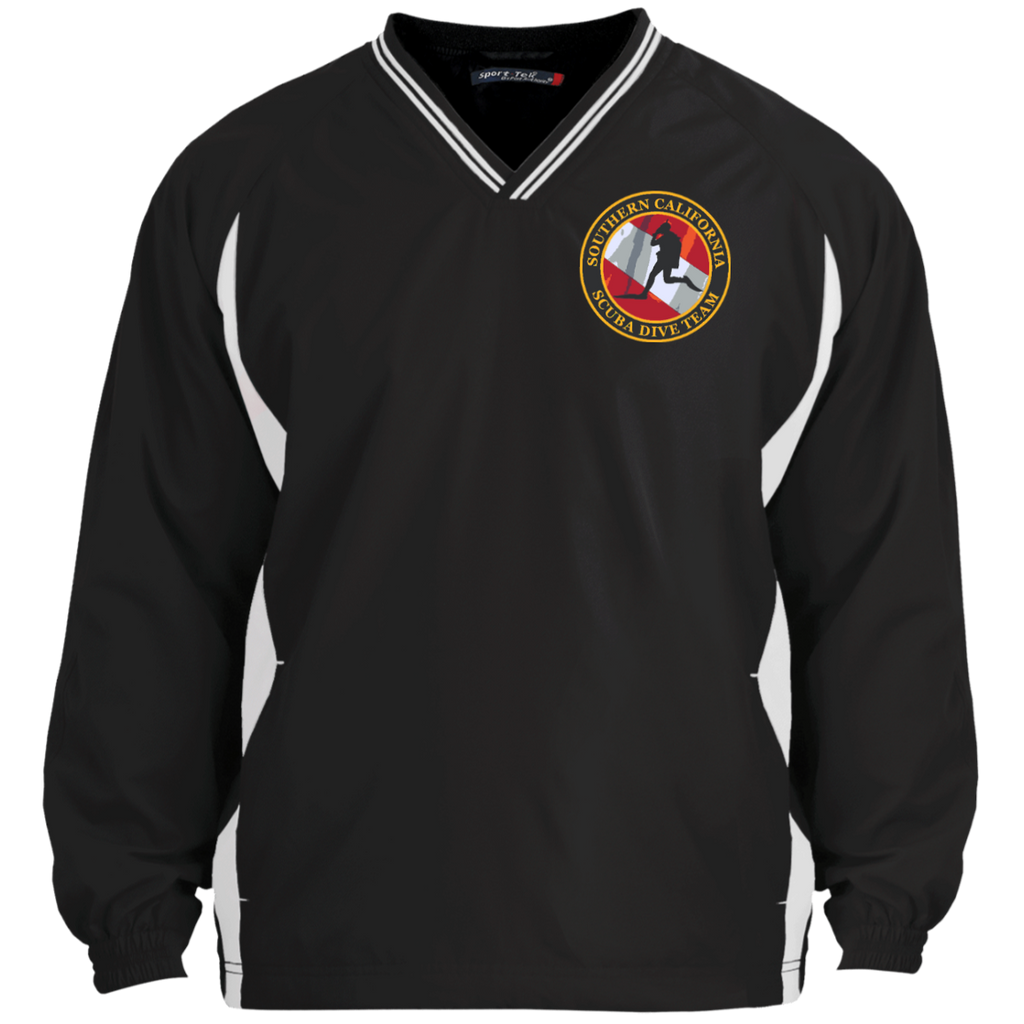 Tipped VNeck Wind Shirt