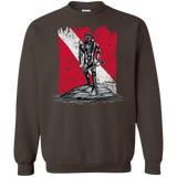 Printed Crewneck Pullover Sweatshirt  8 oz