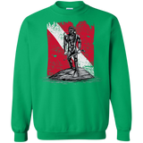 Printed Crewneck Pullover Sweatshirt  8 oz