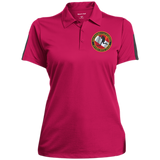 Ladies Performance Textured Three-Button Polo