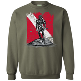 Printed Crewneck Pullover Sweatshirt  8 oz