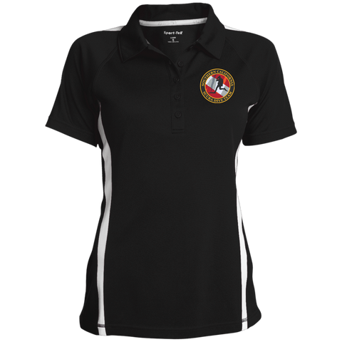 Ladies' Custom Colorblock Three Button Polo