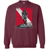 Printed Crewneck Pullover Sweatshirt  8 oz