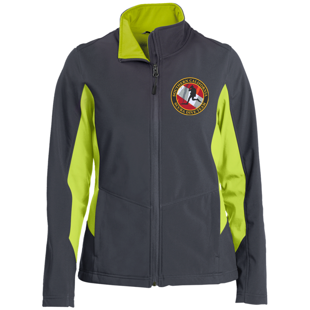 Ladies' Colorblock Soft Shell Jacket