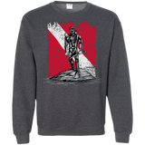 Printed Crewneck Pullover Sweatshirt  8 oz