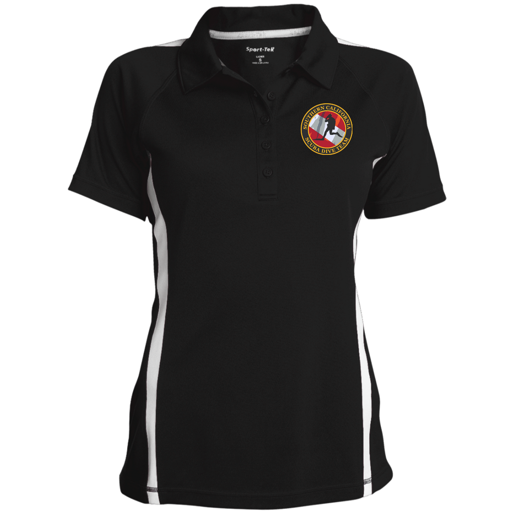 Ladies' Custom Colorblock Three Button Polo