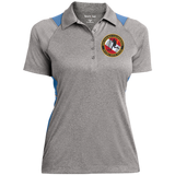 Ladies Heather Moisture Wicking Polo