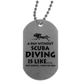 Silver Dog Tag