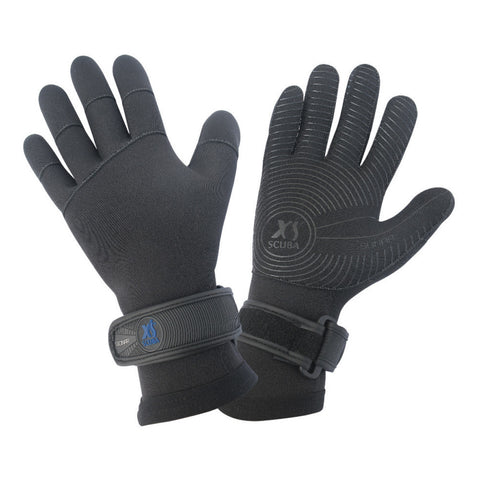 DAIWA DG-2123 Ice Dry Gloves with Pads (5fingers cut) Bottom Black XL