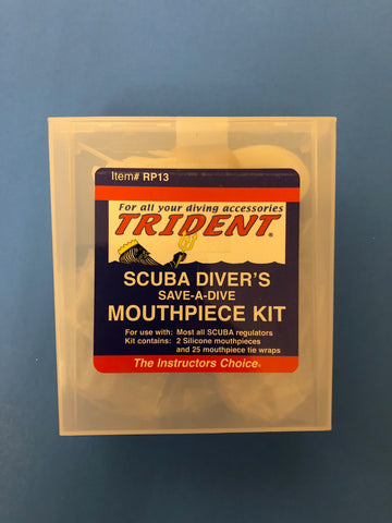SAVE-A-DIVE MOUTHPIECE KIT WITH TIE STRAPS