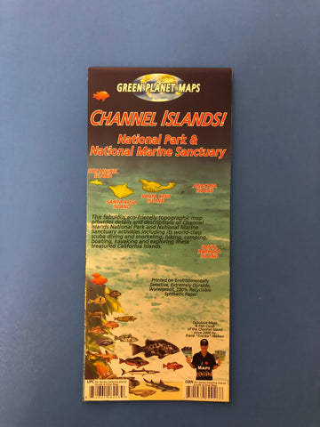 WATERPROOF CHANNEL ISLANDS MAP