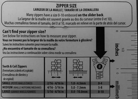 FIXNZIP ZIPPER REPAIR BLACK NICKEL (S,M,L 3pcs Pack)