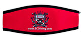 Mask Strap Cover - with SCDiving Dive Shop Logo