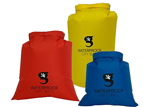 Geckobrands Lightweight Compression Dry Bag 3-Pack