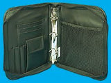 3-Ring Zippered Organizer for Log Book, Notes, Etc.