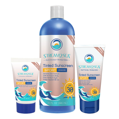 Stream2Sea - Tinted Sunscreen for Body - SPF 30