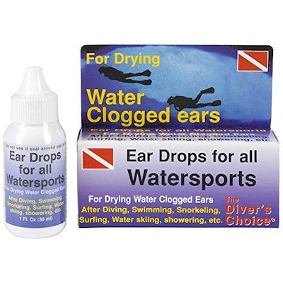 The Divers Choice Ear Drops for Drying Ears 1oz
