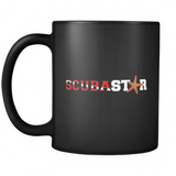 ScubaStar - Black 11oz Mug
