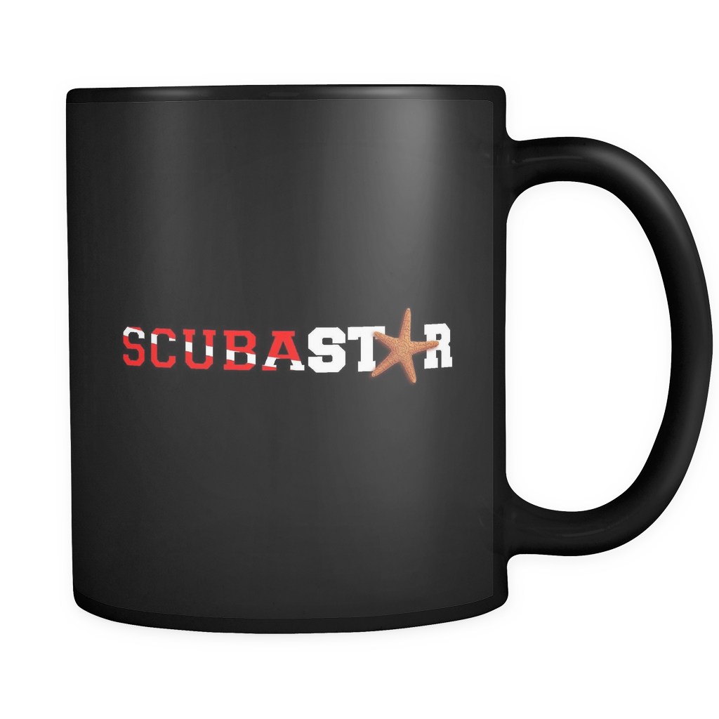 ScubaStar - Black 11oz Mug