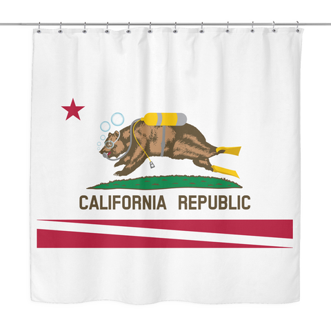 Shower Curtain - California Diving