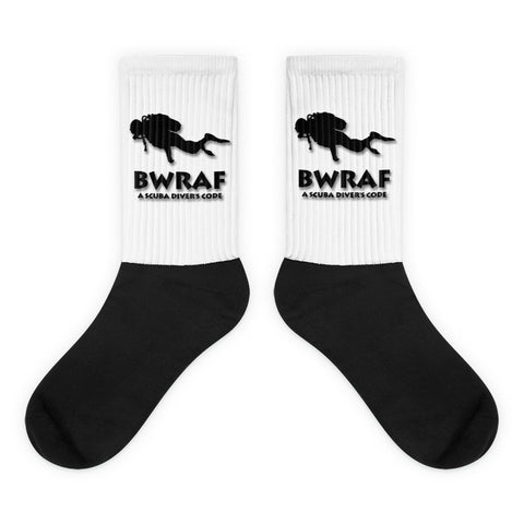BWRAF Black foot socks