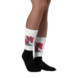 Bold Diver Black foot socks