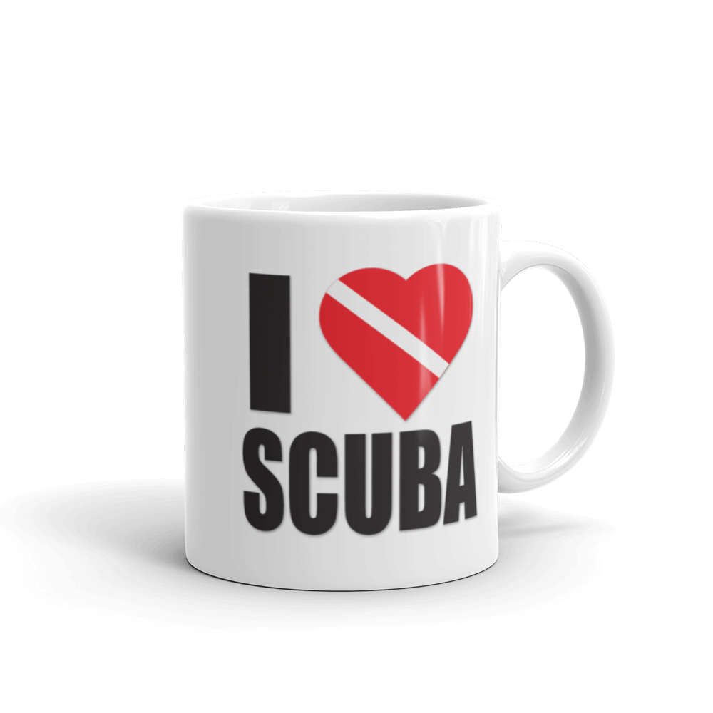 I Love Scuba - Mug