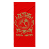 Beach Towel - All Men are Created Equal