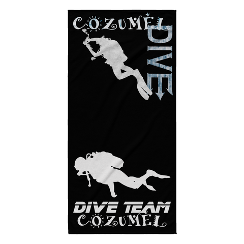 Beach Towel - Cozumel Dive Team